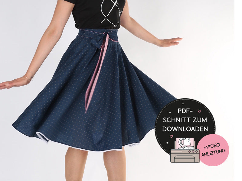 TELLERROCK nähen – SCHNITT pdf Download