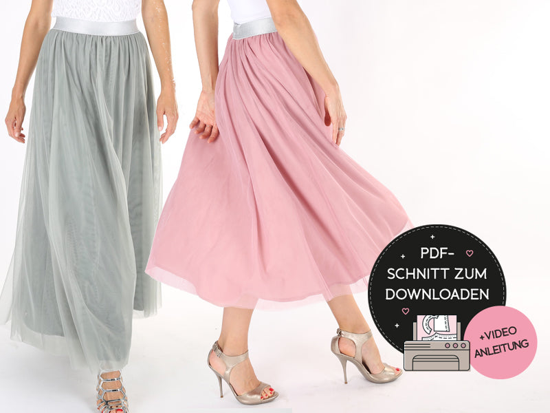 Tüllrock selber nähen “SOPHIA” – SCHNITT pdf