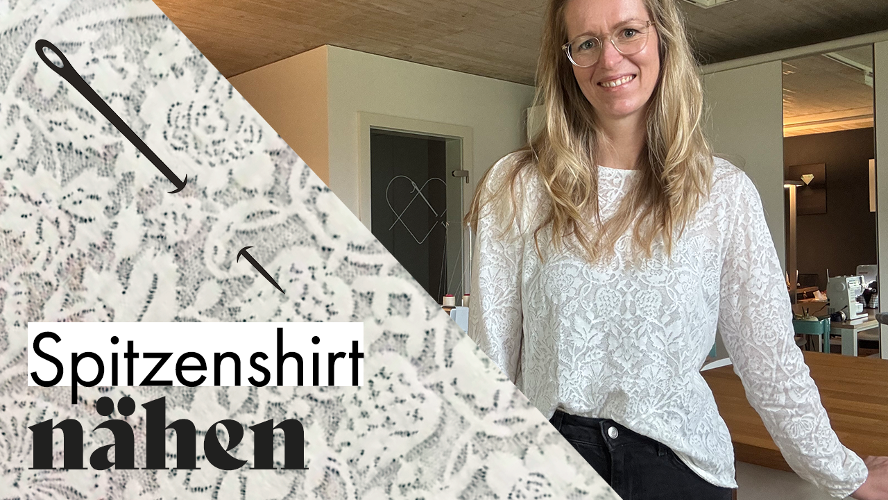 DIY Spitzen-Top nähen: einfacher Schnitthack aus dem Kleid Alexa